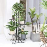 Hofuton porte plante intérieur Étagère plantes fer forgé support pot de fleur balcon pour jardin terrasse ... Hofuton porte plante intérieur Étagère plantes fer forgé support pot de fleur balcon pour jardin terrasse ...