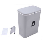 Hofuton poubelle  suspendre avec couvercle, poubelle murale, pour placard / salle de bain / chambre ...