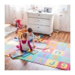 Hofuton puzzle tapis mousse bébé, 32 pièces, tapis de jeu très résistant pour enfants, alphabets & chiffres ... Hofuton puzzle tapis mousse bébé, 32 pièces, tapis de jeu très résistant pour enfants, alphabets & chiffres ...