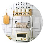 Hofuton racks de four � micro - ondes �tag�re de cuisine.