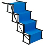 Hofuton rampe pour chien pliable, 4 marches escalier pour chien rglable rampe, rampe pour chiens, rampe ...