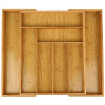 Hofuton range couvert 6 - 8 compartiments tiroir extensible avec séparateur organisateur de boîte à couverts ... Hofuton range couvert 6 - 8 compartiments tiroir extensible avec séparateur organisateur de boîte à couverts ...