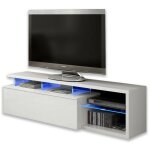 Hogar24 - meuble tv avec led - 43 x 150 x 41 cm