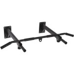 Homcom - barre de traction barre de fitness fixation murale support sac de frappe ou sangles trx intégré ... Homcom - barre de traction barre de fitness fixation murale support sac de frappe ou sangles trx intégré ...