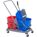 Homcom - chariot de lavage chariot de nettoyage professionnel presse à mâchoire 2 seaux 25 l 73l x 45l ... Homcom - chariot de lavage chariot de nettoyage professionnel presse à mâchoire 2 seaux 25 l 73l x 45l ...