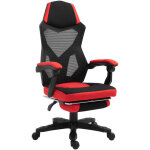 Homcom - fauteuil gaming chaise gamer dossier et hauteur réglable roulettes pivotantes repose - pied ... Homcom - fauteuil gaming chaise gamer dossier et hauteur réglable roulettes pivotantes repose - pied ...
