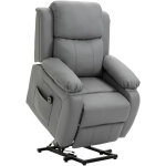 Homcom - fauteuil de relaxation électrique fauteuil releveur inclinable repose - pied ajustable revêtement ... Homcom - fauteuil de relaxation électrique fauteuil releveur inclinable repose - pied ajustable revêtement ...