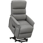 Homcom - fauteuil de relaxation électrique télécommande - fauteuil releveur inclinable, repose - pied ... Homcom - fauteuil de relaxation électrique télécommande - fauteuil releveur inclinable, repose - pied ...