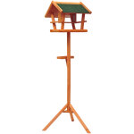 Mangeoire sur pied nichoir a plateau station a oiseaux bois pour exterieur 150cm Mangeoire sur pied nichoir a plateau station a oiseaux bois pour exterieur 150cm