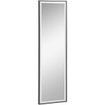 Homcom - miroir mural dim. 120l x 35l cm - film scurit anti dflagrant, systme attache inclus - cadre ...
