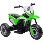 Homcom - moto cross �lectrique enfant 3 roues licence officielle honda crf 450 r v. max. 3 km / h fonctions ...