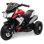 Homcom - moto électrique pour enfants 3 roues 6 v 3 km / h effets lumineux et sonores rouge Homcom - moto électrique pour enfants 3 roues 6 v 3 km / h effets lumineux et sonores rouge