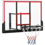 Homcom - panier de basket - ball mural avec ressort - panneau de basket à accrocher - visserie incluse ... Homcom - panier de basket - ball mural avec ressort - panneau de basket à accrocher - visserie incluse ...