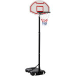 Homcom - panier de basket - ball sur pied avec poteau panneau, base de lestage sur roulettes hauteur ... Homcom - panier de basket - ball sur pied avec poteau panneau, base de lestage sur roulettes hauteur ...