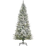 Homcom - sapin de noël artificiel enneigé lumineux led x 250 multicolore ø 112 x 210h cm 829 branches ... Homcom - sapin de noël artificiel enneigé lumineux led x 250 multicolore ø 112 x 210h cm 829 branches ...