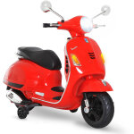 Homcom - scooter moto lectrique enfants 6 v dim. 102l x 51l x 76h cm musique mp3 port usb klaxon phare ...