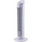 Homcom ventilateur colonne tour oscillant silencieux 45 w 3 vitesses 27l x 27l x 75h cm blanc