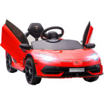 Homcom - voiture �lectrique enfant licence lamborghini aventador roadster svj t�l�commande effets sonores ...