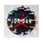 Home 30cm aj1 - 12 horloge murale , cadran horloge pour la maison salon chambre bureau caf bar decor ...