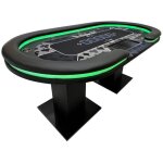 Home deluxe - table de poker led avec mallette de poker et chaises straight flush - pour 9 personnes ... Home deluxe - table de poker led avec mallette de poker et chaises straight flush - pour 9 personnes ...
