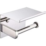 Homeheng porte - rouleau, acier inoxydable sus 304, chrome poli, porte - papier hyginique moderne avec ...