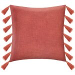 Coussin gypsy rose terracotta 50x50cm atmosphera cr�ateur d'int�rieur