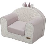 Fauteuil club lilas