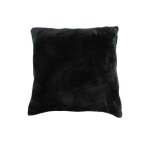 Housse de coussin douceur noir 40x40 cm