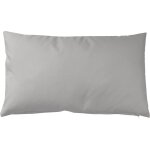 Housse de coussin extérieur avec zip gris clair 30x50 cm Housse de coussin extérieur avec zip gris clair 30x50 cm