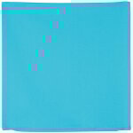 Housse de coussin en toile extrieure bleu 60x60 cm