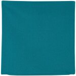 Housse de coussin en toile extrieure bleu fonc 40x40 cm