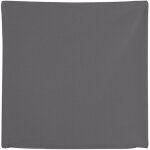 Housse de coussin en toile extrieure gris 40x40 cm