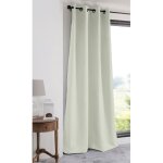 Rideau occultant uni 210gr / m2 ecru 140x280 cm Rideau occultant uni 210gr / m2 ecru 140x280 cm