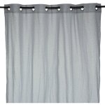 Rideau oya bleu clair 140x250cm atmosphera crateur d'intrieur