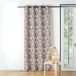 Homemaison - rideau tamisant vintage floral rouge 140x240 cm Homemaison - rideau tamisant vintage floral rouge 140x240 cm