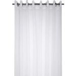 Voilage uni en grande largeur blanc 300x260 cm Voilage uni en grande largeur blanc 300x260 cm