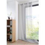 Rideau voile monna gris stof - 135x260 cm Rideau voile monna gris stof - 135x260 cm