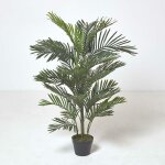 Homescapes - arbre artificiel palmier en pot, 120 cm