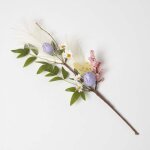 Homescapes - branche fleurs artificielles décoration de pâques, 45 cm Homescapes - branche fleurs artificielles décoration de pâques, 45 cm