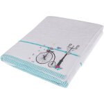 Drap de bain motif grand - bi 100 x 140 cm - homescapes