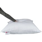 Homescapes - oreiller en plumes et duvet d'oie, 60 x 60 cm Homescapes - oreiller en plumes et duvet d'oie, 60 x 60 cm