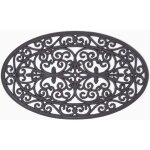 Homescapes - paillasson tapis d'ext�rieur ovale en caoutchouc, 70 cm