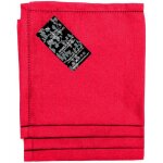 Serviettes de table no�l en coton, lot de 4, rouge - homescapes