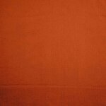Tissu en coton uni terracotta - homescapes