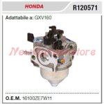 Carburateur honda tracteur de pelouse tondeuse gxv160 r120571