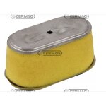 Filtre à air ovale compatible pour moteur de motoculteur honda f510 - f560 Filtre à air ovale compatible pour moteur de motoculteur honda f510 - f560