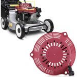 Pour honda gcv135 gcv160 en2000 moteur tondeuse � gazon g�n�rateur d�marreur manuel traction rouge
