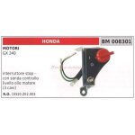 Honda moteur gx 240 interrupteur de s�curit� huile 008301