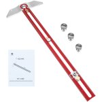 Hongdui accroch� au bois mt - 2465 pro scriber marquage t r�gle carr�e en alliage d'aluminium trou positionnem ...