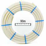 Hora - tube per pex nu diam16 x 1, 5 - couronne 90m blanc